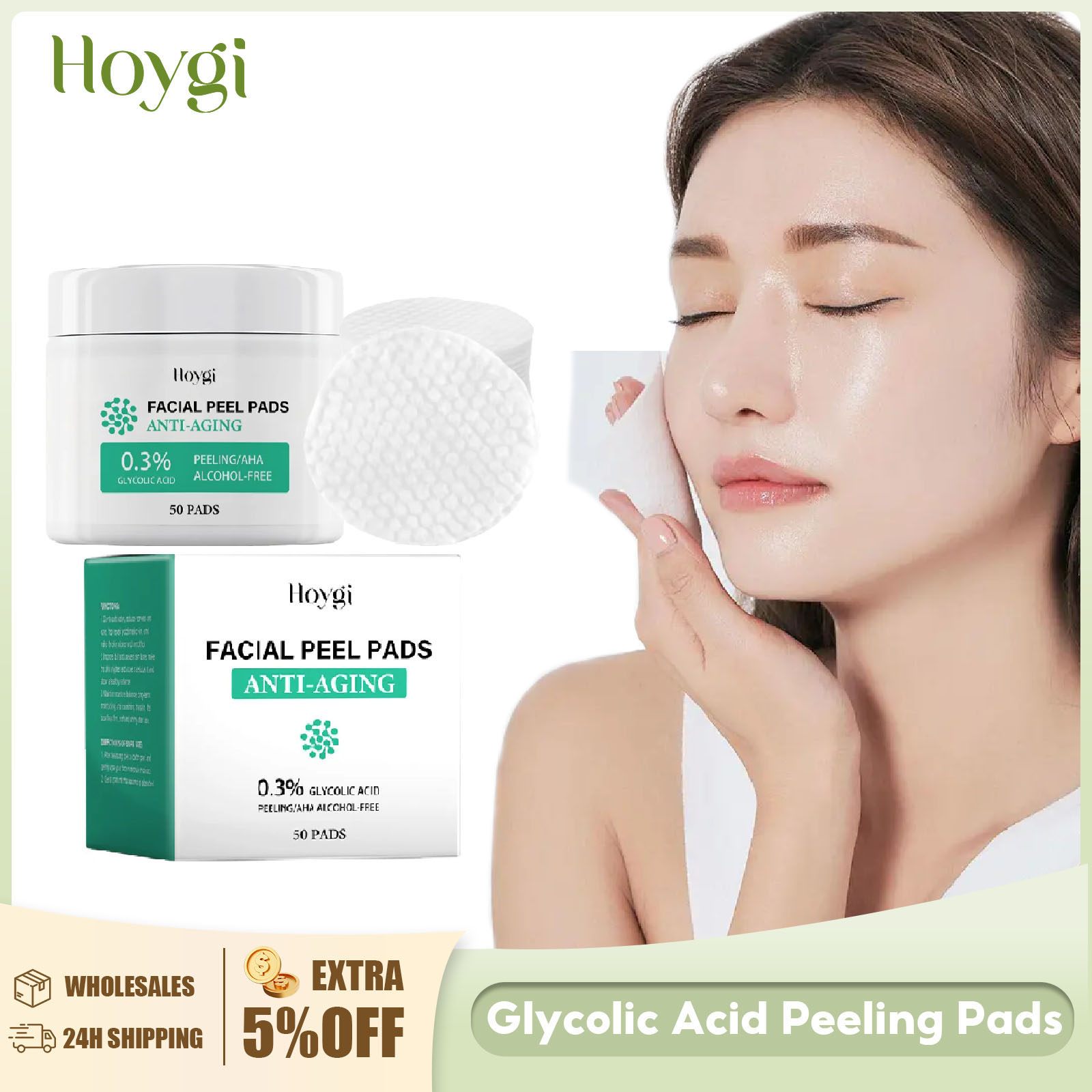Salicylic Acid Blackhead Remover - Salicylzuur Wattenschijfjes Krimpen Poriën Mee-eter Verwijderen