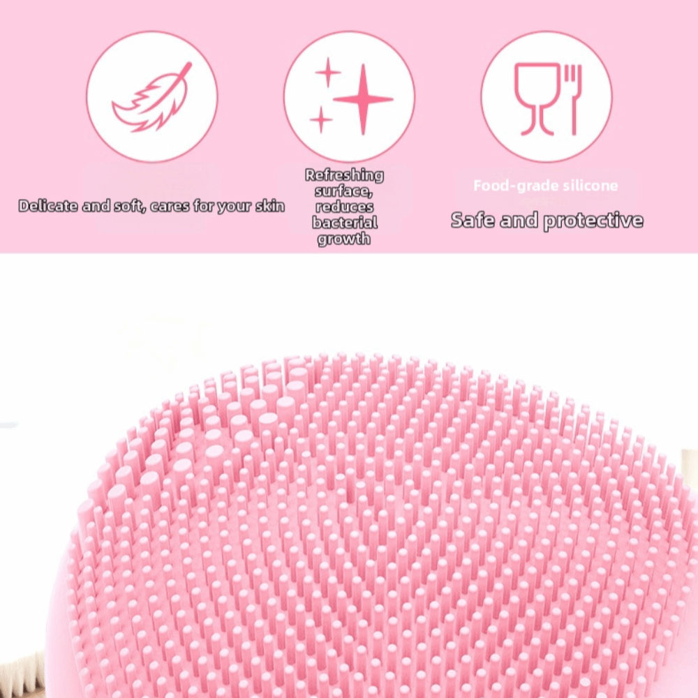 Silicone Face Scrubber Electric - Zachte siliconen gezichtsreinigingsborstel, waterdicht ontwerp, zachte