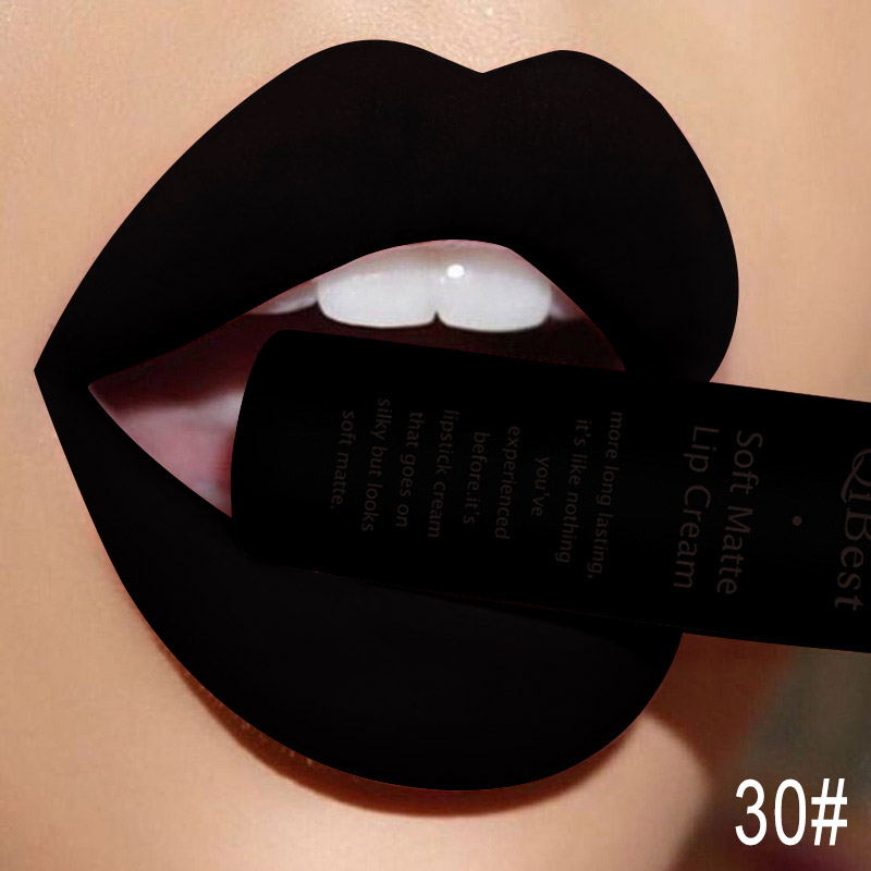 Matte Velvet Lip Tint Long Lasting - QIBEST Hots Matte Velvet Lip Glaze