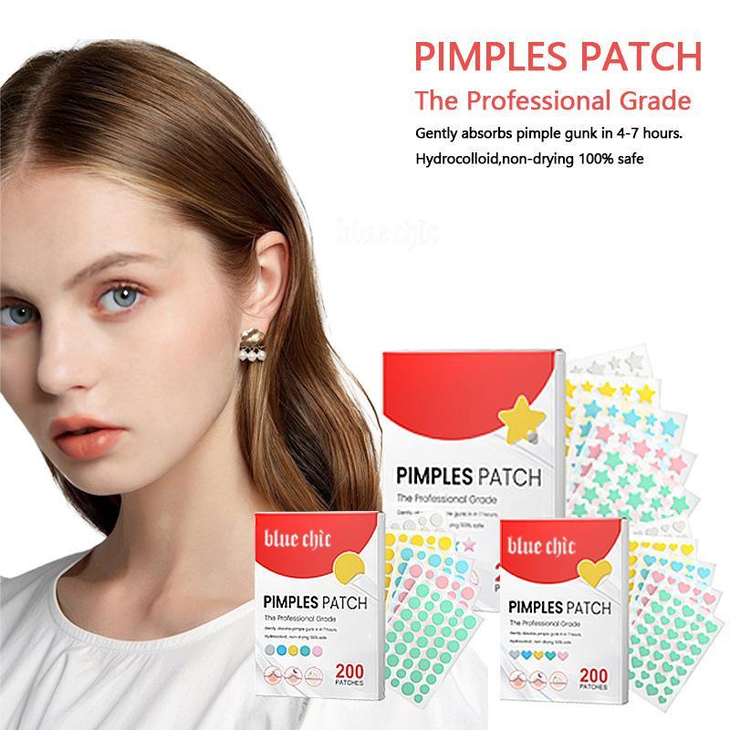 Skincare - Acnepleisters Onzichtbare hydrocolloïde puistjespleisters Oliecontrole Spotbehandeling