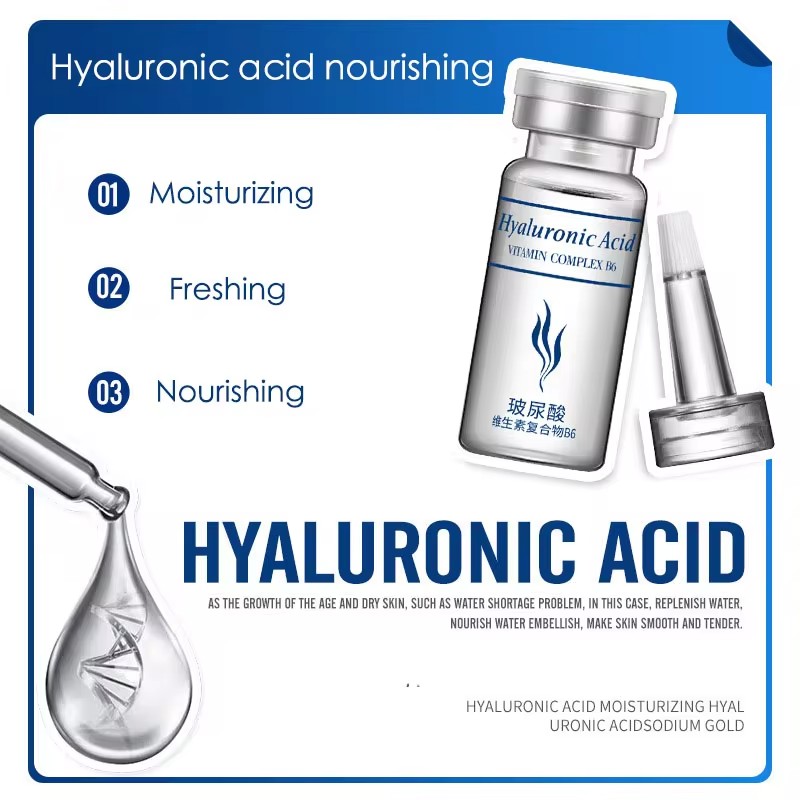 20pcs BIOAQUA Hyaluronzuur Ser - Hyaluronic Acid Facial Serum recensie en prijs