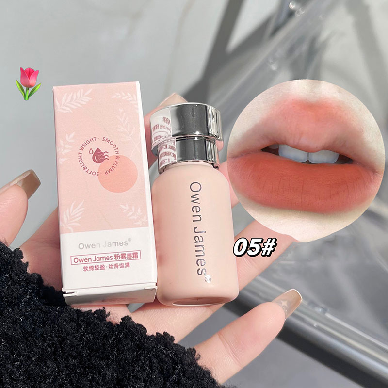 Klein flesje roze mist lip cre - Matte Velvet Lip Tint Long Lasting recensie en prijs