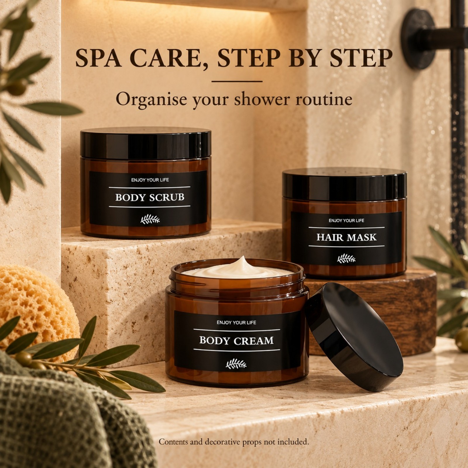 3 stuks opbergpotten voor de b - Hair Care recensie en prijs