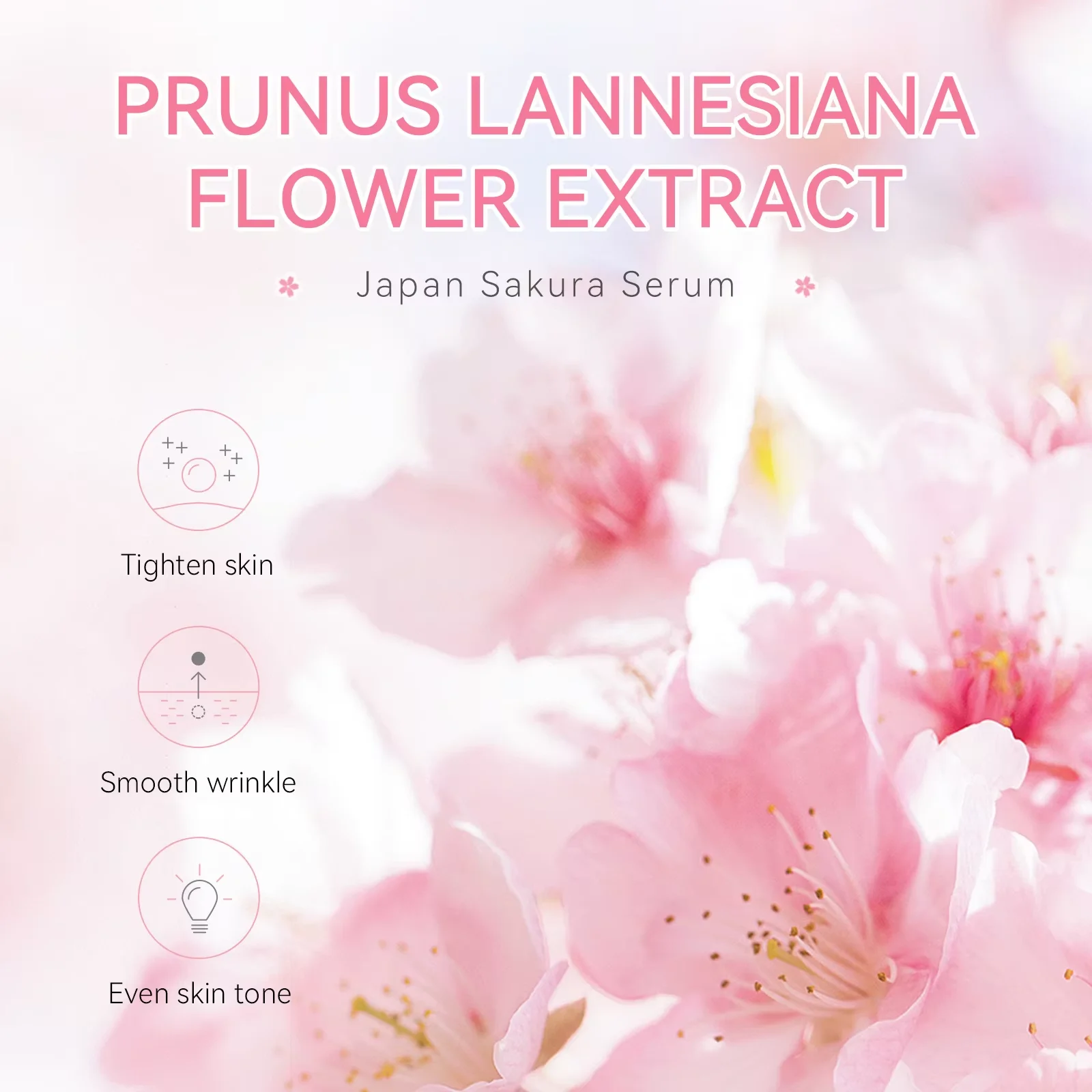 Sakura Whitening Gezicht Serum - Hyaluronic Acid Facial Serum recensie en prijs