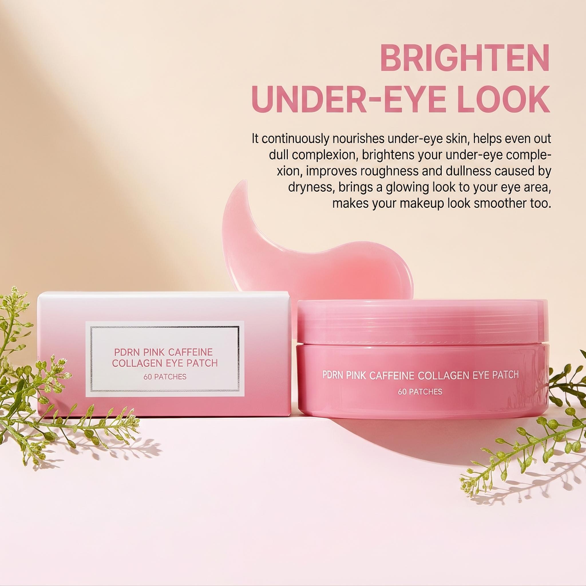PDRN Roze Collageen Oogmasker  - Collagen Under Eye Patches recensie en prijs