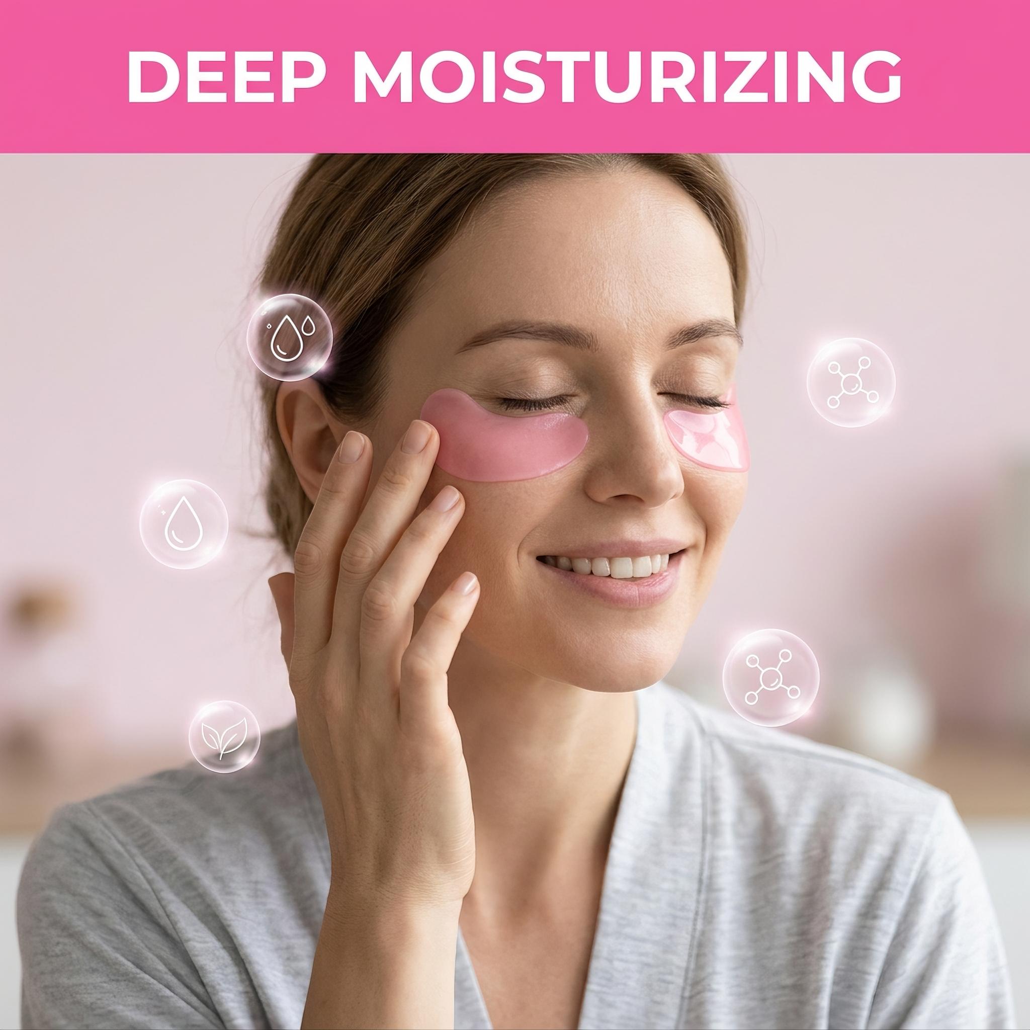 PDRN Roze Collageen Oogmasker  - Collagen Under Eye Patches recensie en prijs