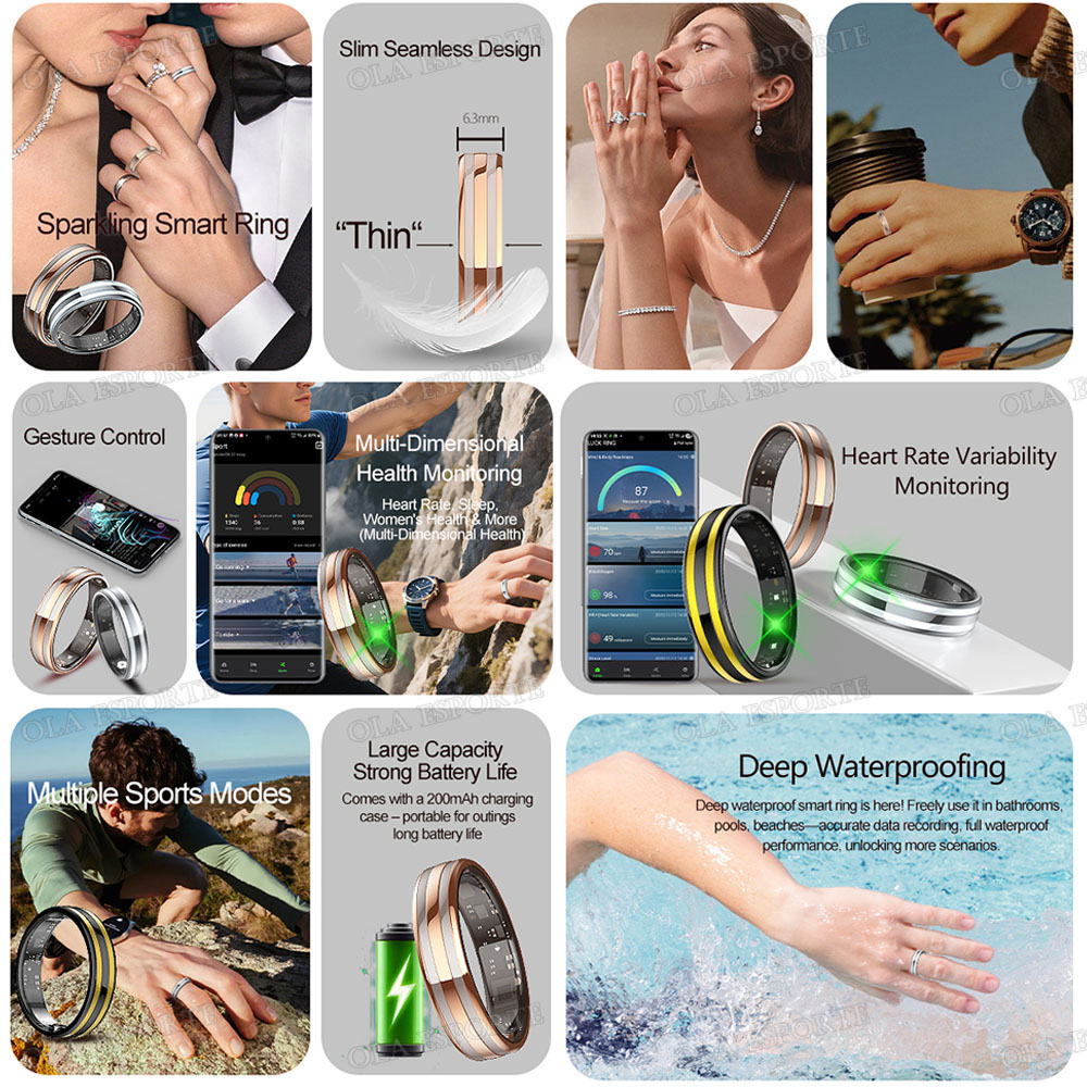 Gestuurbestuurde slimme ring,  - Health Monitors recensie en prijs