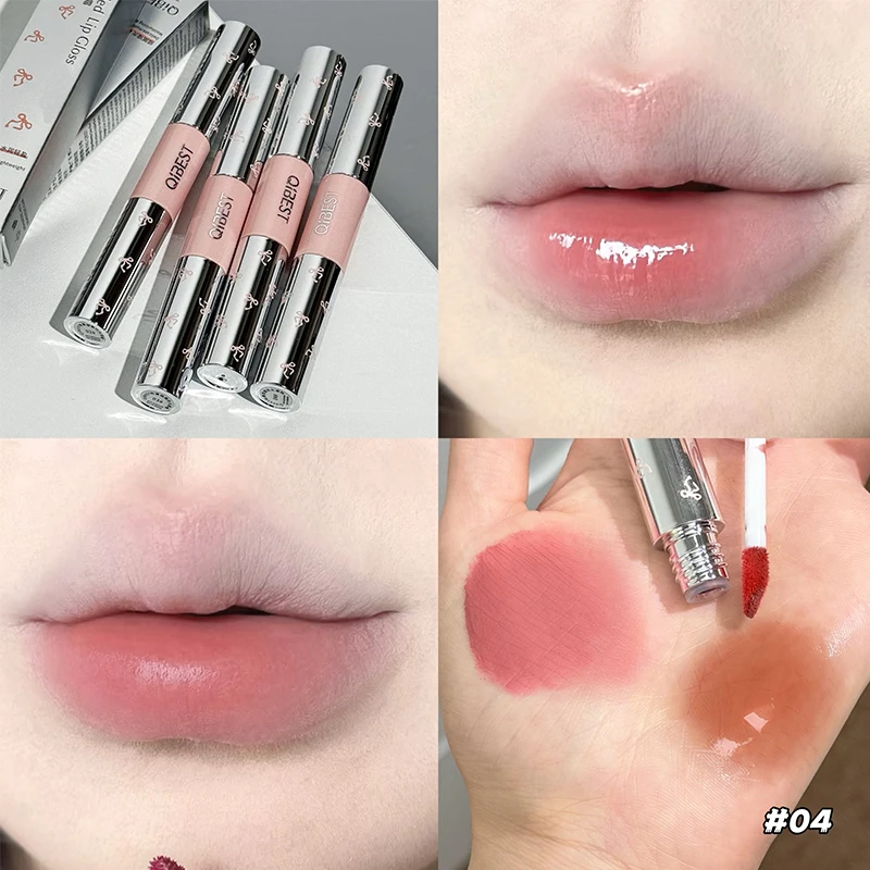 QIBEST Dubbele Hoofd Matte Flu - Matte Velvet Lip Tint Long Lasting recensie en prijs