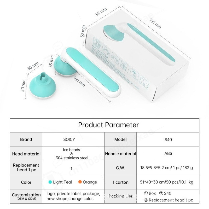 Roestvrijstalen ijscompressorr - Face Ice Roller Puffiness recensie en prijs