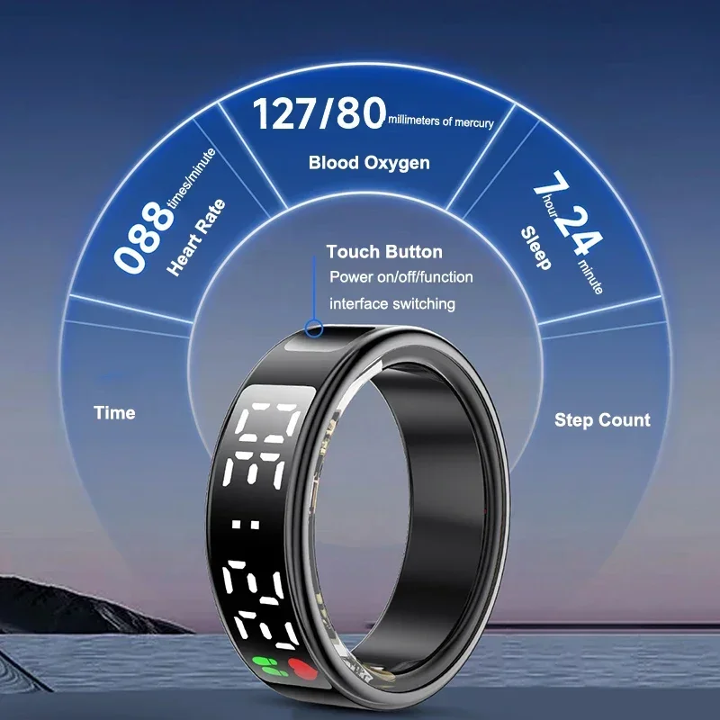 Slimme Ring Voor Mannen Vrouwe - Health Monitors recensie en prijs